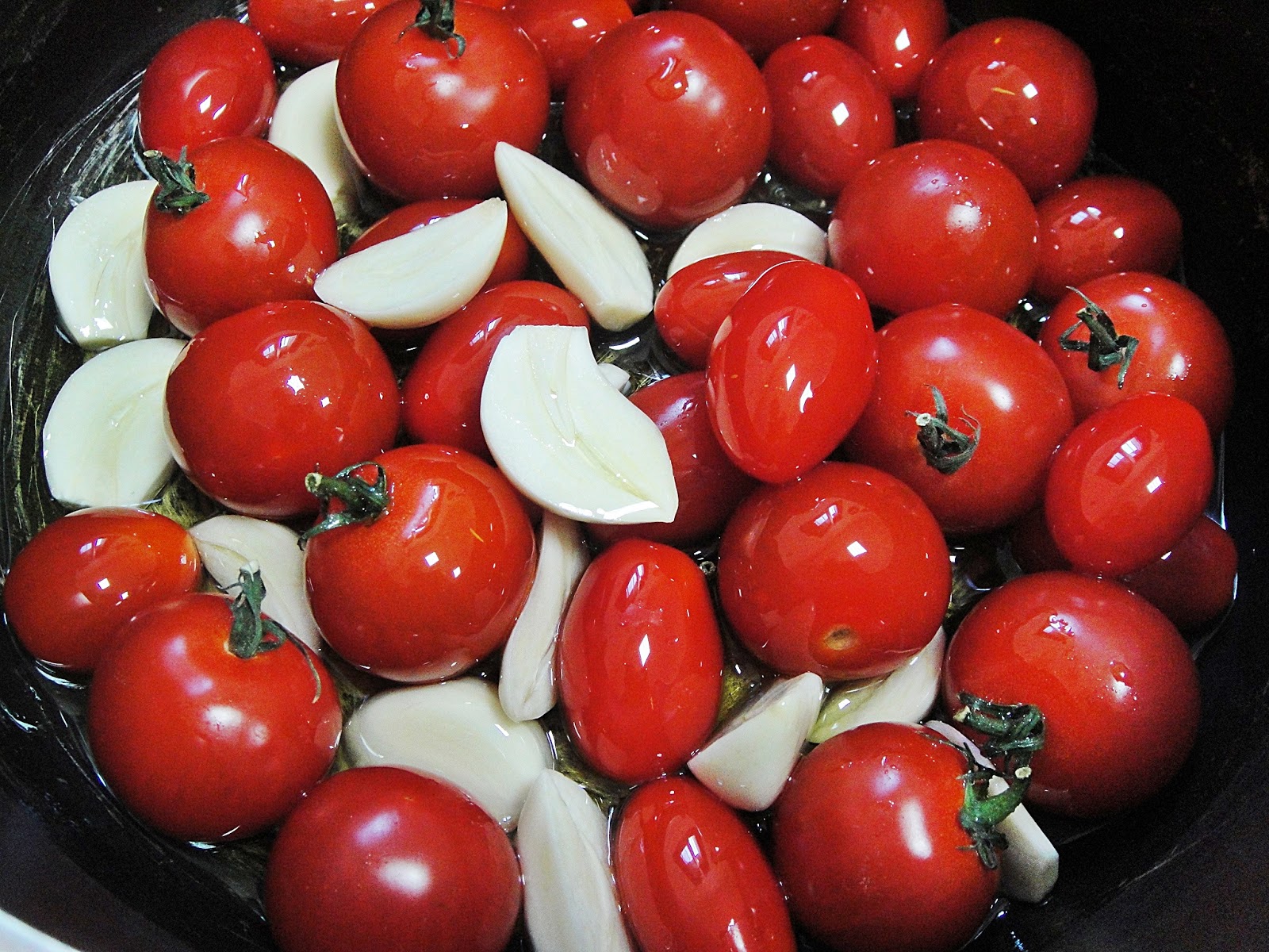 Maryam's Culinary Wonders 814. Tomato Confit on Tomato Rice