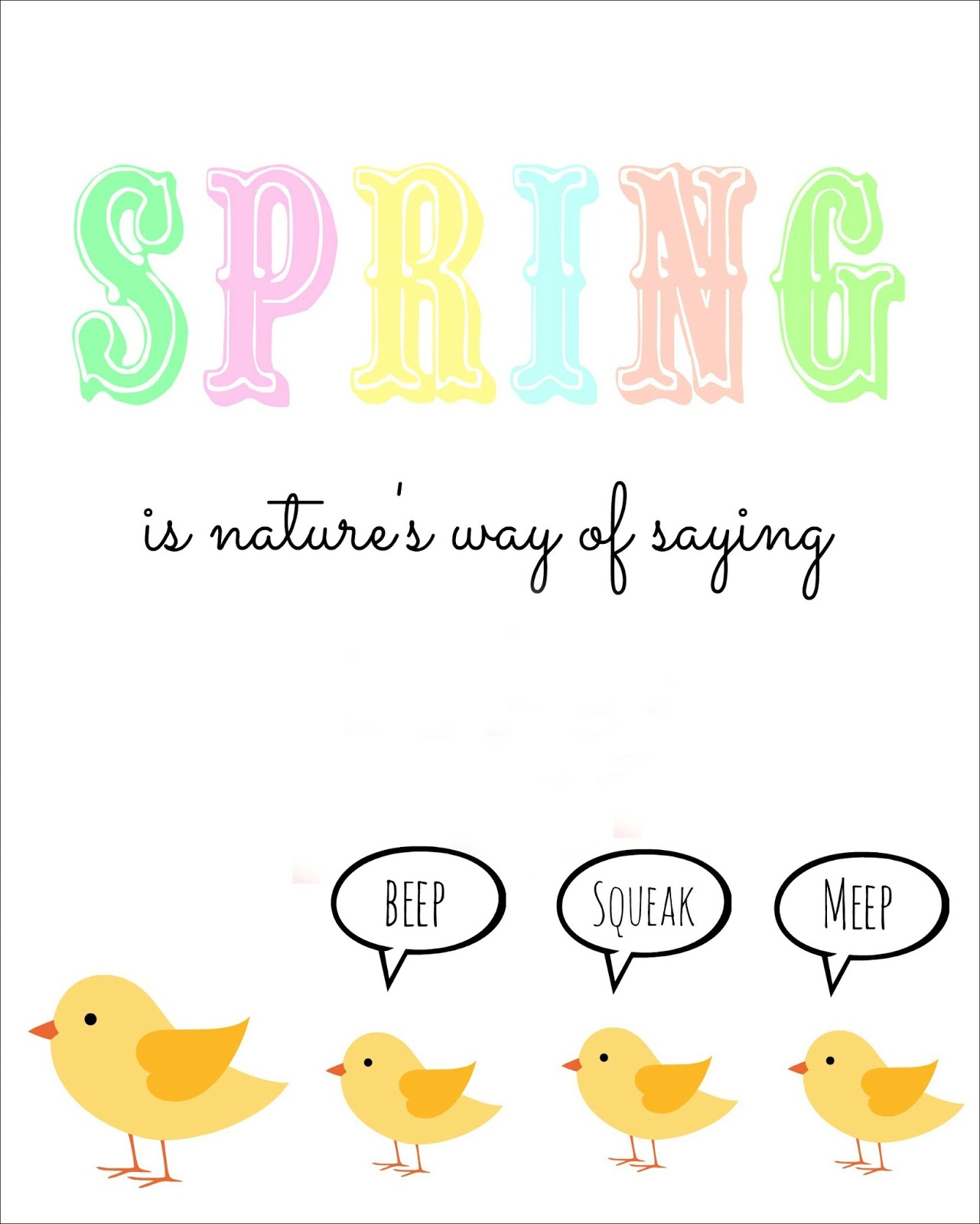 Free Printables for Spring and Some Stationary Too! - Mom 4 Real