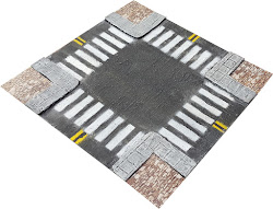texture road asphalt tiles tile crossroads urban pedestrian scale journal those oh magnetic 14cm 28mm caution sides fully grey line