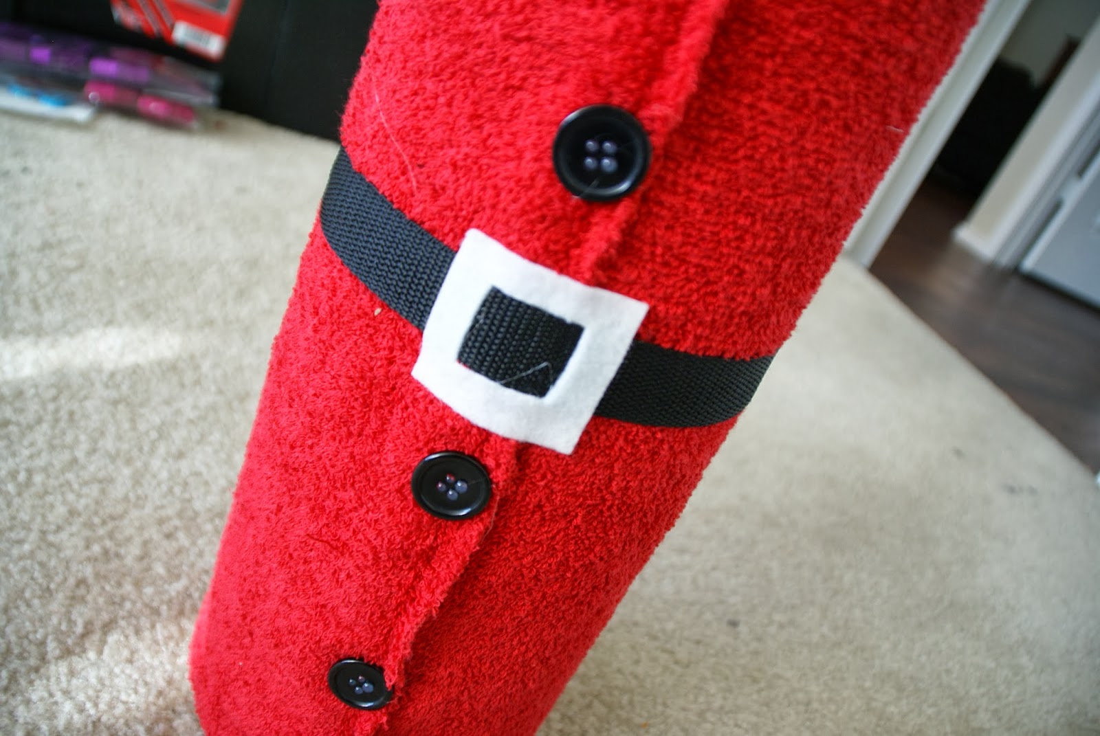 Santa Toilet Paper Holder