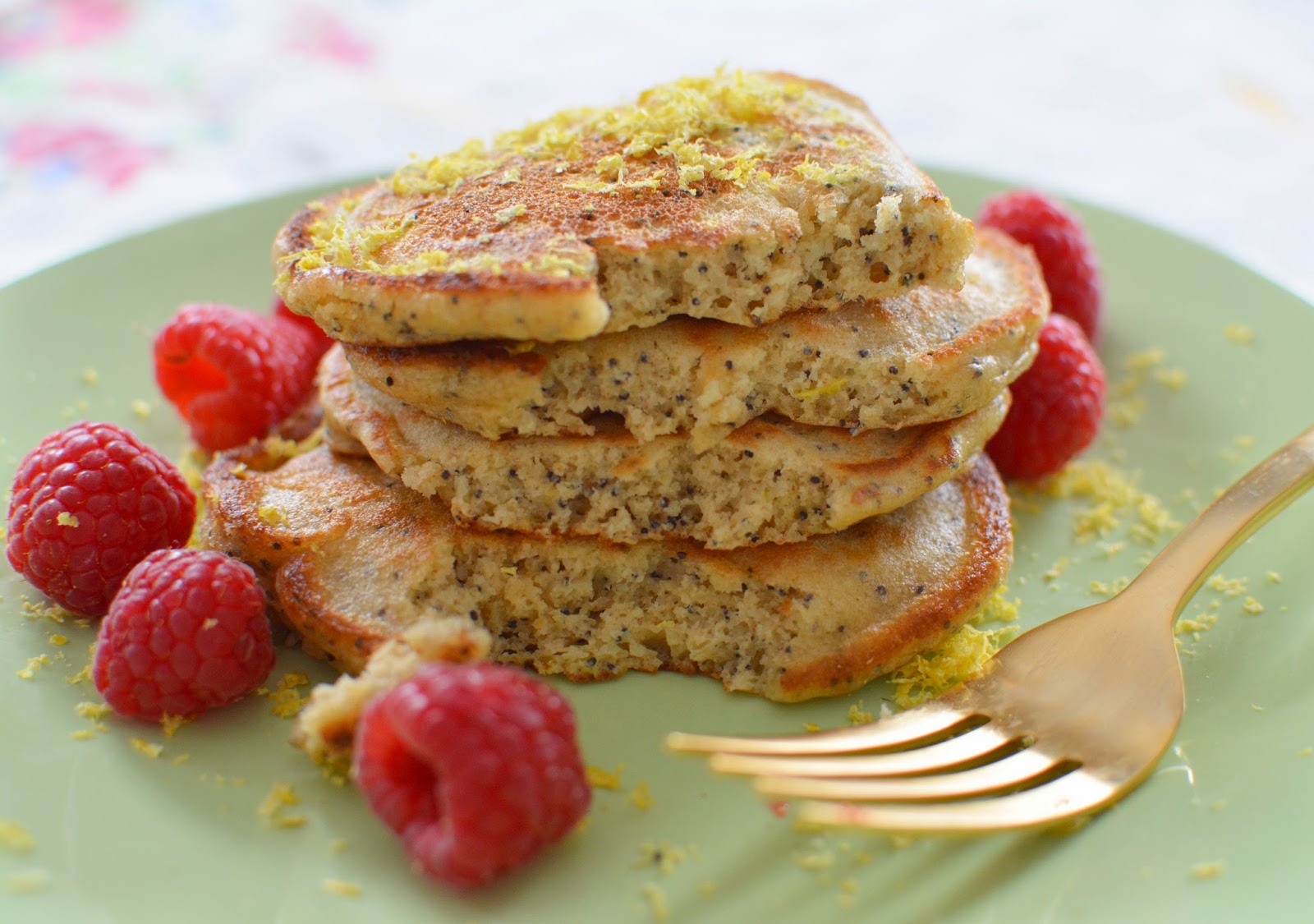 Dreams in HD Recipe Buttermilk, Lemon, and Poppy Seed Quinoa Pancakes