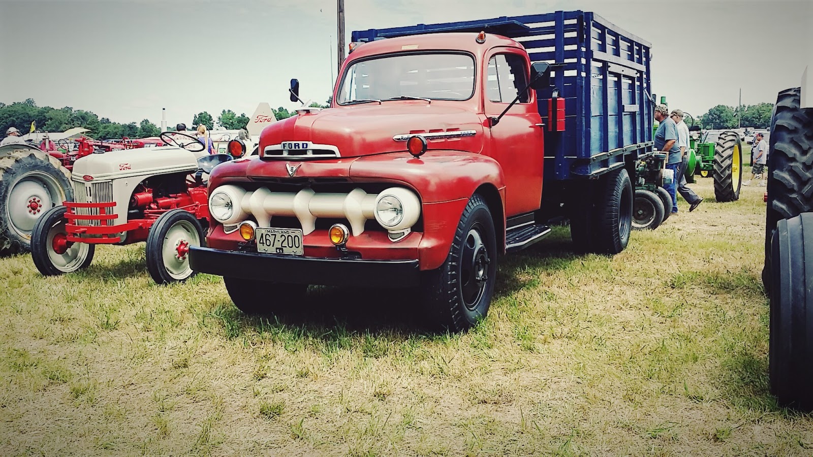Images by Altered Art Vintage Tractors at the Threshermen's Show