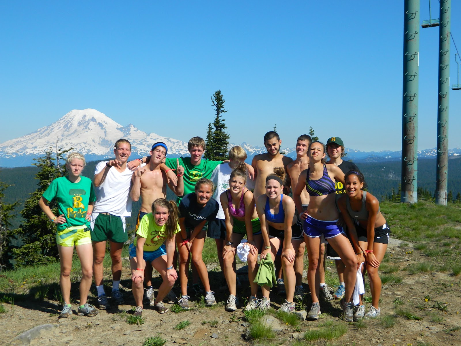 Richland Bomber Cross Country White Pass XC Camp
