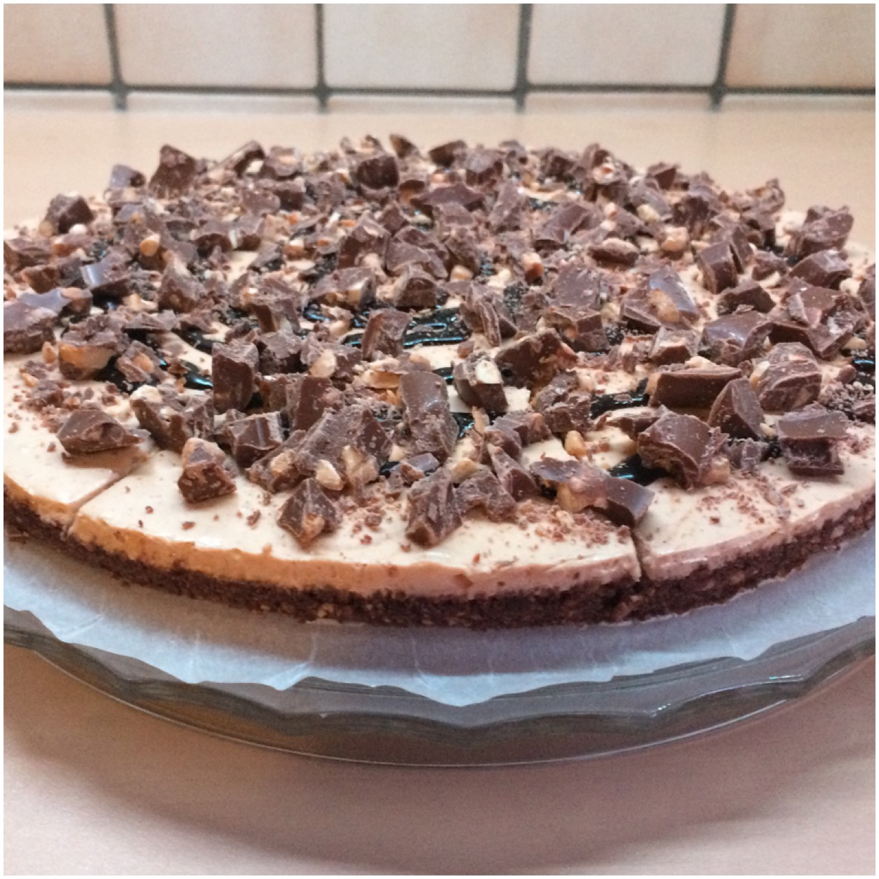 ApfelStrudel Kuchen Peanut Butter Yogurt Pie