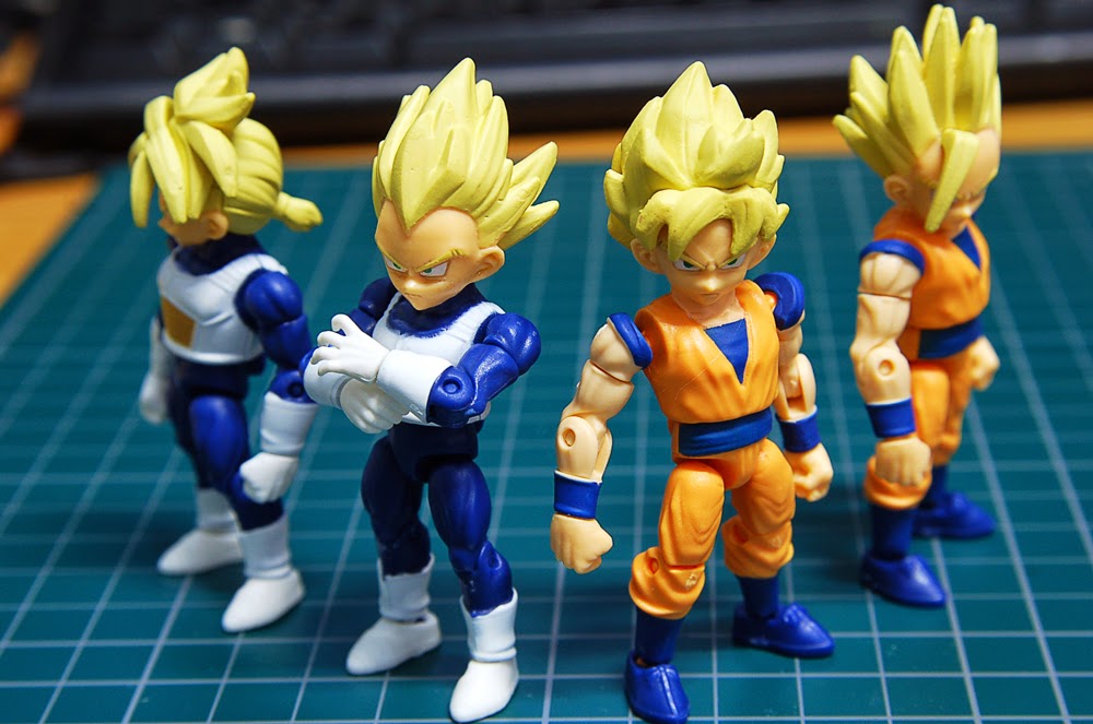 Plastic Heap: 66 action Dragon Ball Z Kai