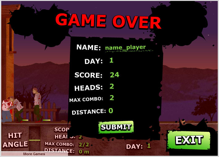 Free Download Zombie Baseball Flash Game Free Download Flash Games