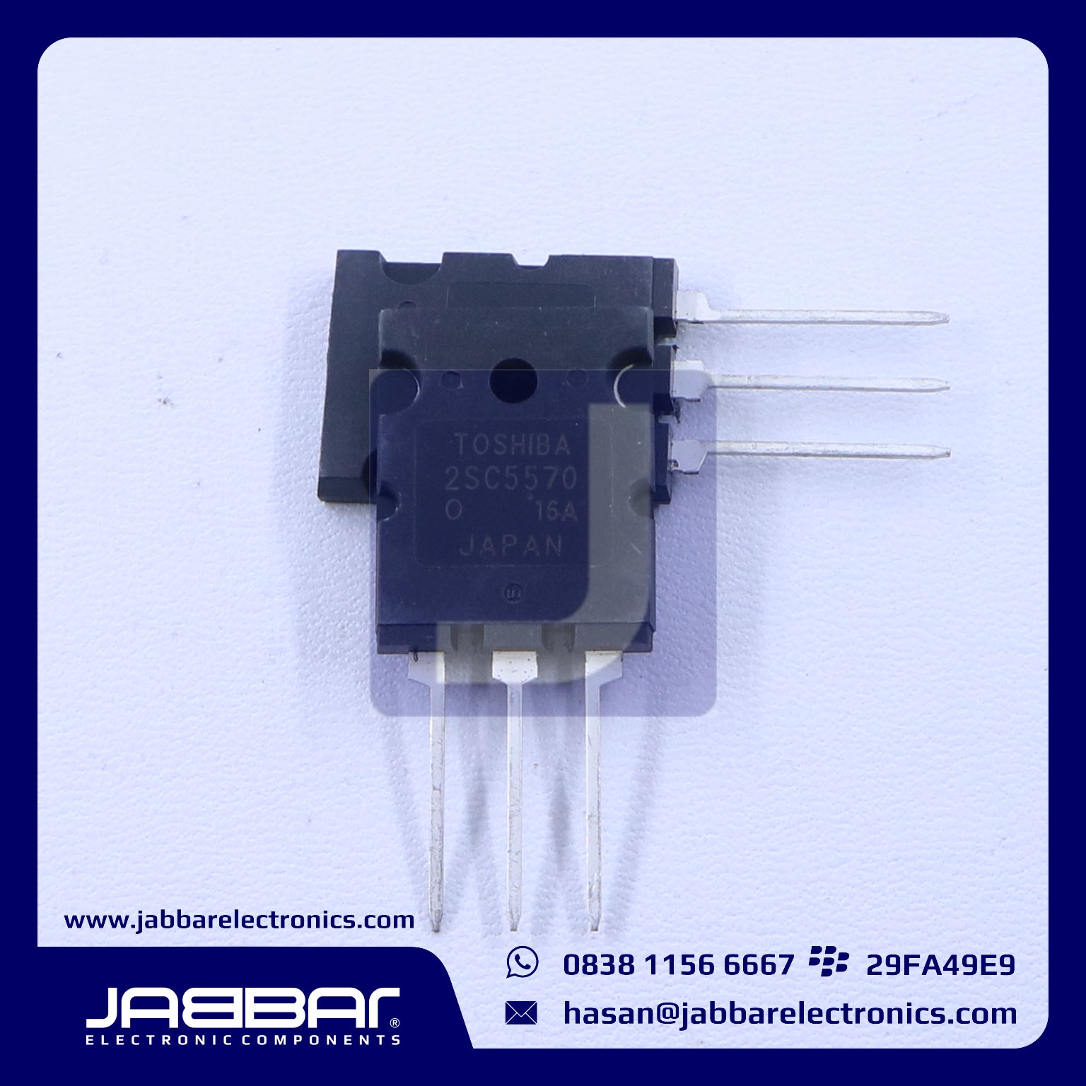 JUAL TRANSISTOR 2SC5570 Pusat Komponen Elektronika Online