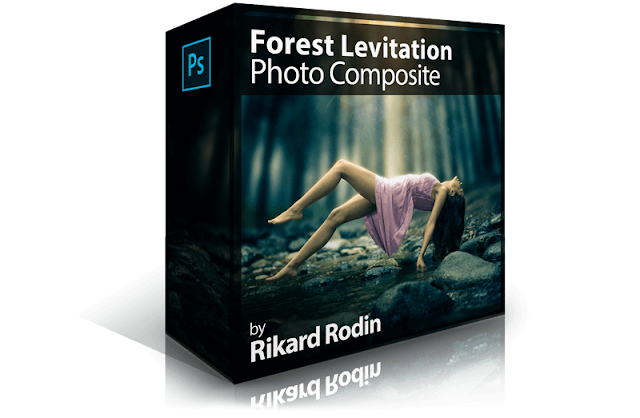 Forest Levitation Photo Composite