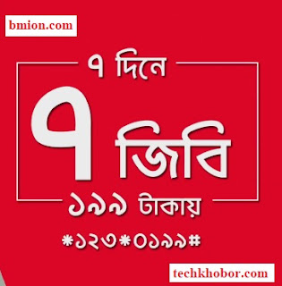 Robi 7GB 7Days 199Tk Daily 1GB - Internet Offer Robi-7GB-7Days-199Tk-Daily-1GB-Internet-Offer