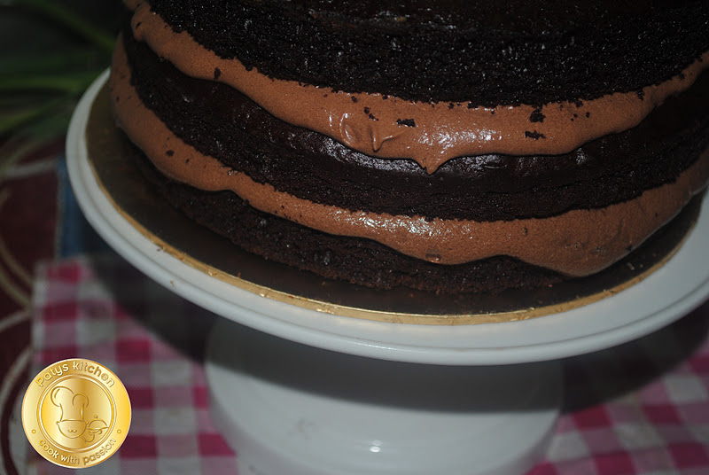 PATYSKITCHEN DONNA HAY CHOCOLATE BUTTERMILK LAYER CAKE HAPPY BIRTHDAY ODEN AND HAPPY NEW YEAR ALL
