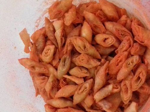 Resep Keripik Kulit Lumpia Bumbu Tabur Happy Resep