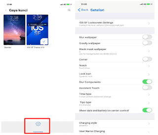 Cara Merubah tema/tampilan HP Xiaomi menjadi Iphone X Tanpa Root