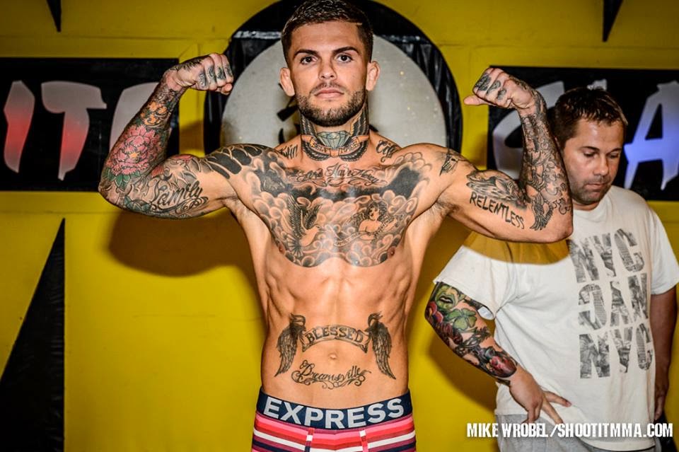 Is it just me or does Cody Garbrandt's tattoos. 