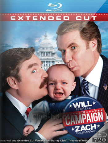 The Campaign (2012) EXTENDED m-720p Audio Inglés [Subt. Esp-Ing] (Comedia)