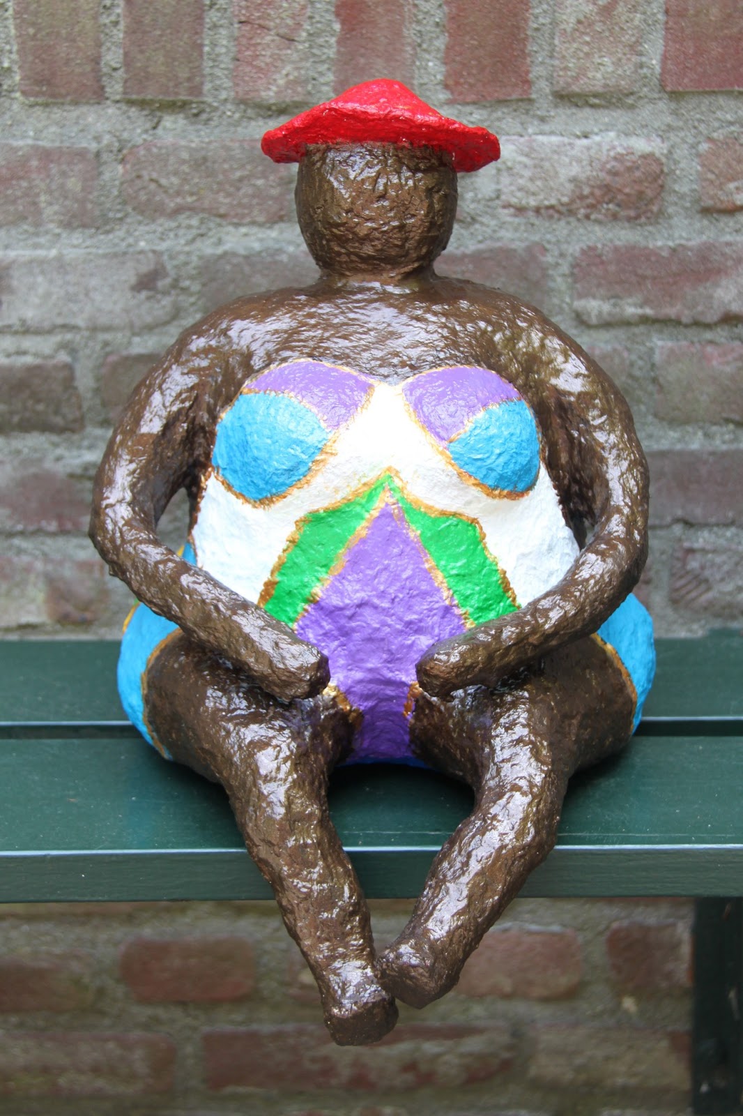 Atelier Soeff Dikke Dame van Els, papier mache