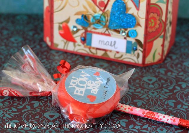 Vintage Valentine Mailbox | Valentine's Day Classroom Treats | SVGCuts
