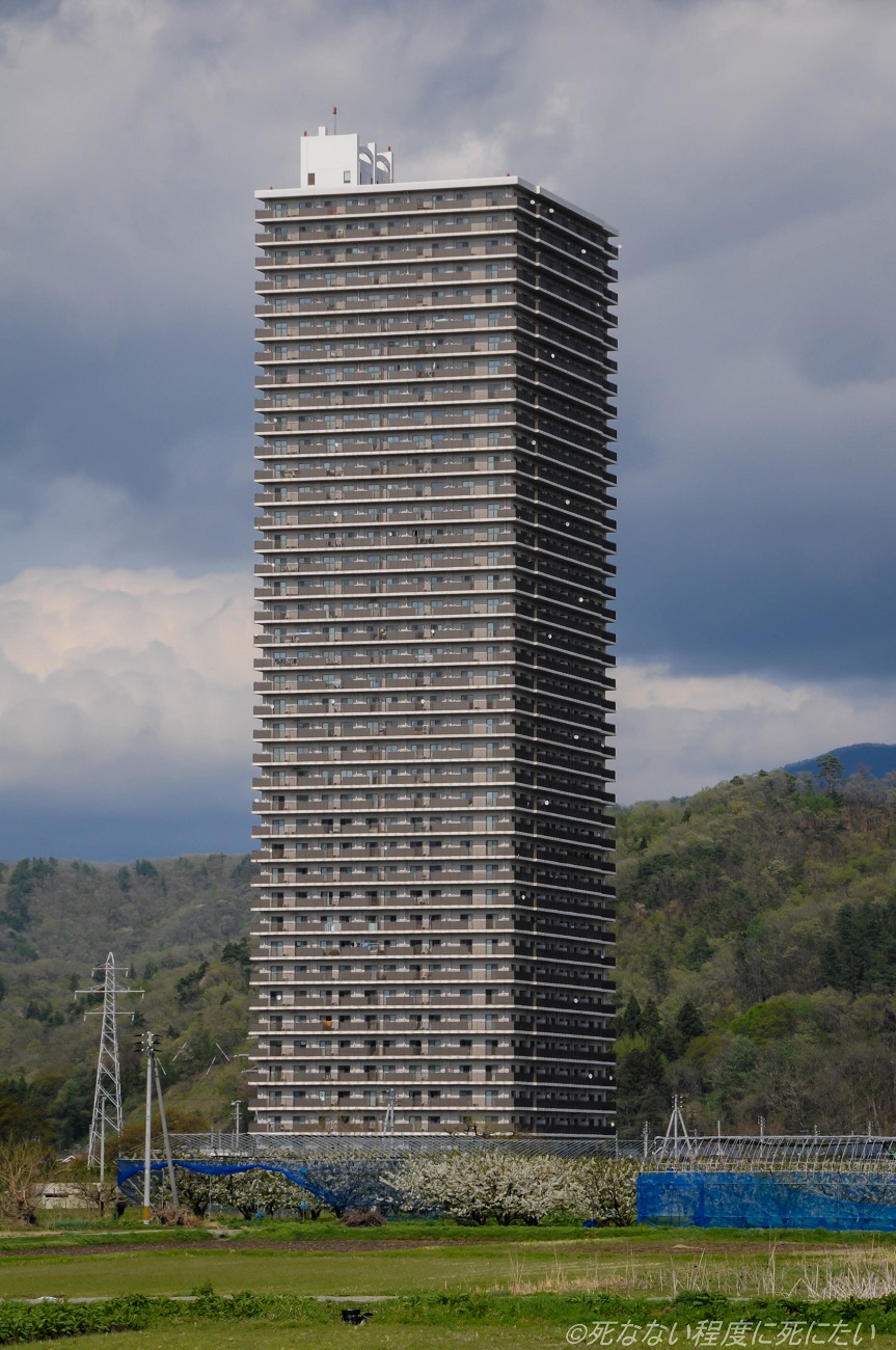 スカイタワー41（山形県最高層建築）ミャンマーの青い鳥