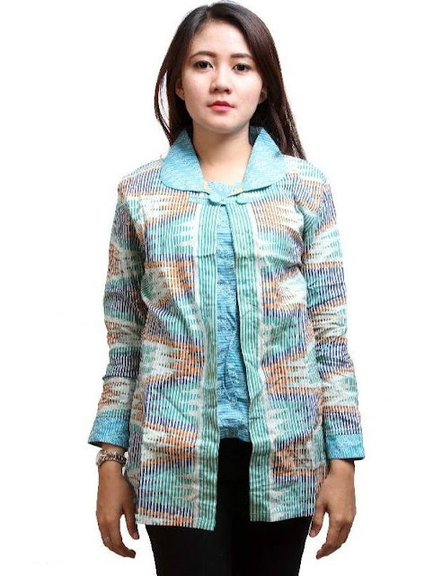 40 Collection Baju Batik Kerja Wanita Danar Hadi Terbaru 