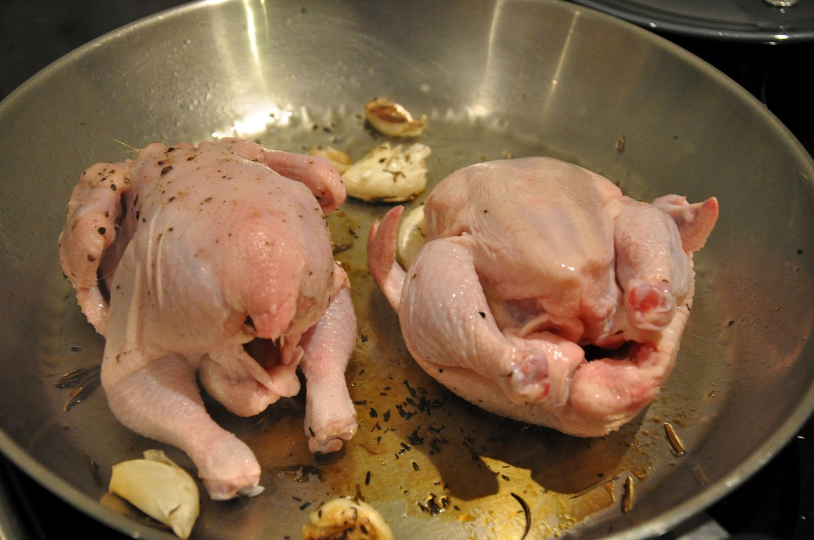 Her Worldly Pleasures: Poussin Wrapped in Sage Butter and Pancetta