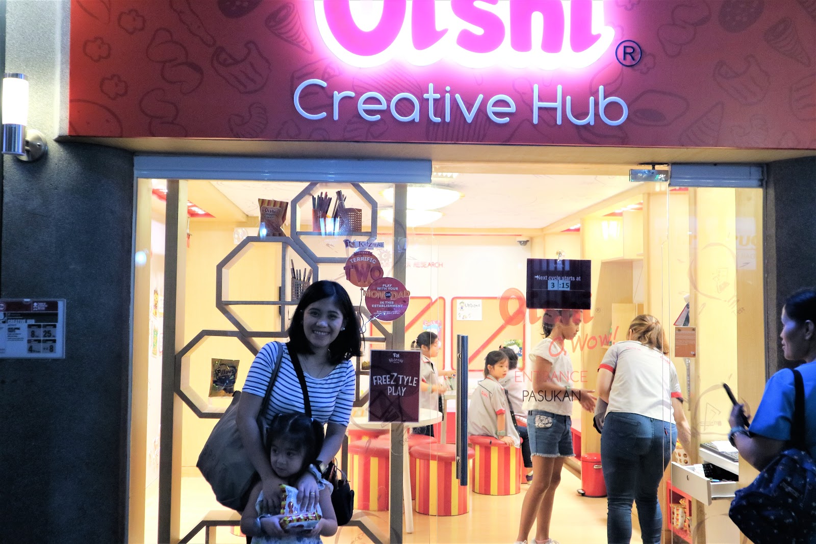 Oishi snack in KidZania Manila