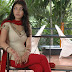Indian Actress Kajal Agarwal Sad Face In Red Dress
