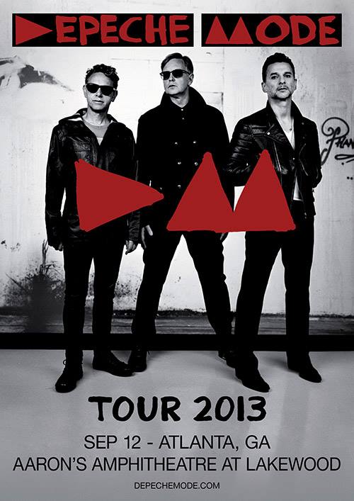 Depeche Mode Fan Club Recife DM live in Atlanta, GA 2013 [Setlist]