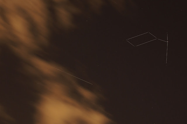 ISS and Lyra constellation