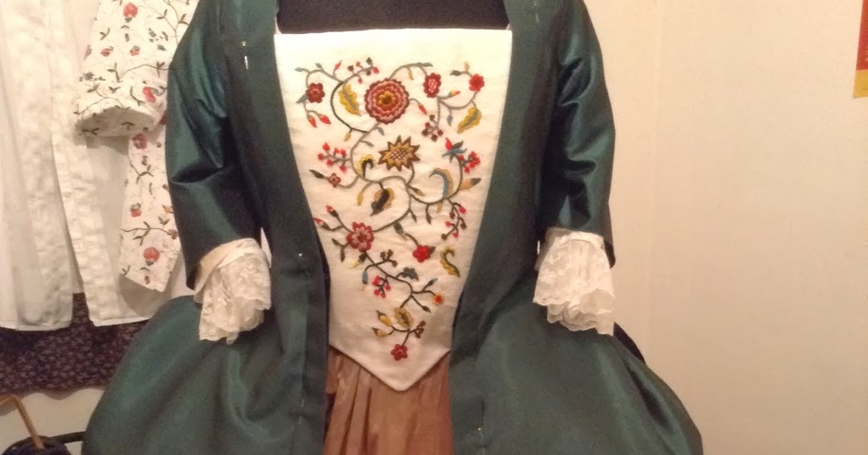 Costumes and Cakes Robe à la Française Making of..., Teil 3