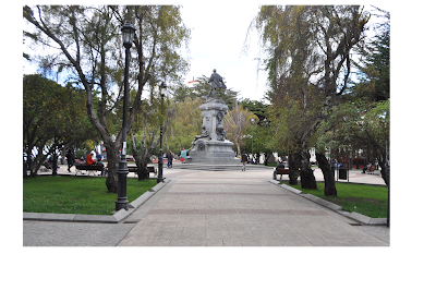 Monumento a Magallanes en los 400 años de su llegada