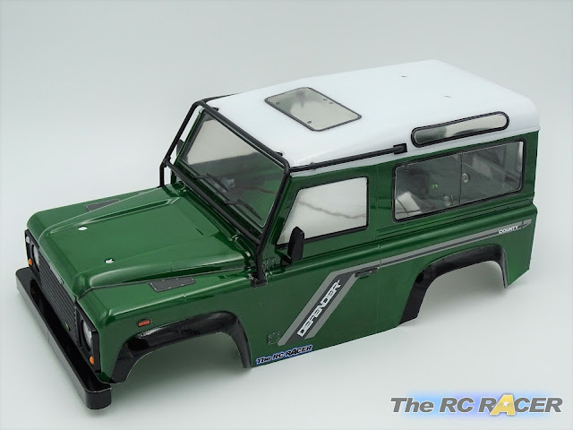 tamiya land rover defender build
