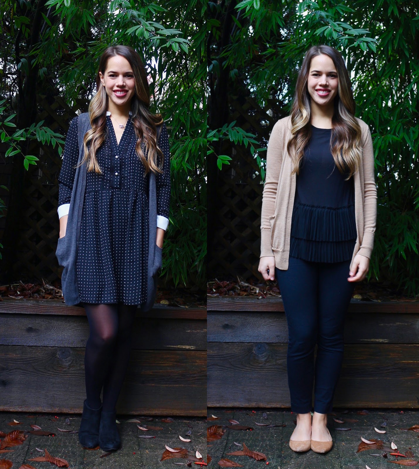 Jules in Flats - November Outfits (Business Casual Fall Workwear on a Budget)
