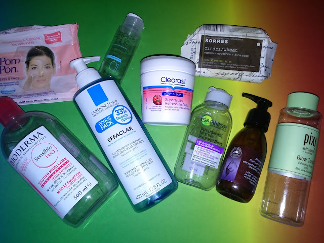 Fall/Winter Face Cleansing Empties
