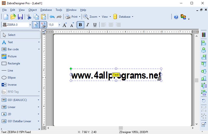 Zebra Designer PRO v2.5 Full with Crack | All Programs