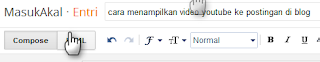 cara menampilkan video youtube ke postingan di blog cara menampilkan video youtube ke postingan di blog