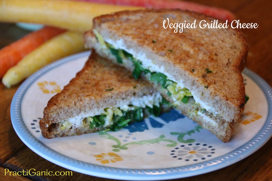 Veggied Grilled Cheese