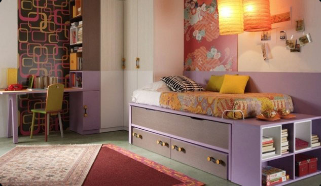 Дизайн спальни девочки-подростка фото