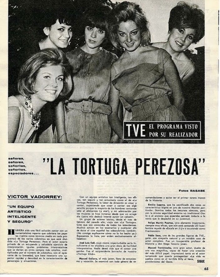 España en los años 50 y 60 TV. La tortuga perezosa