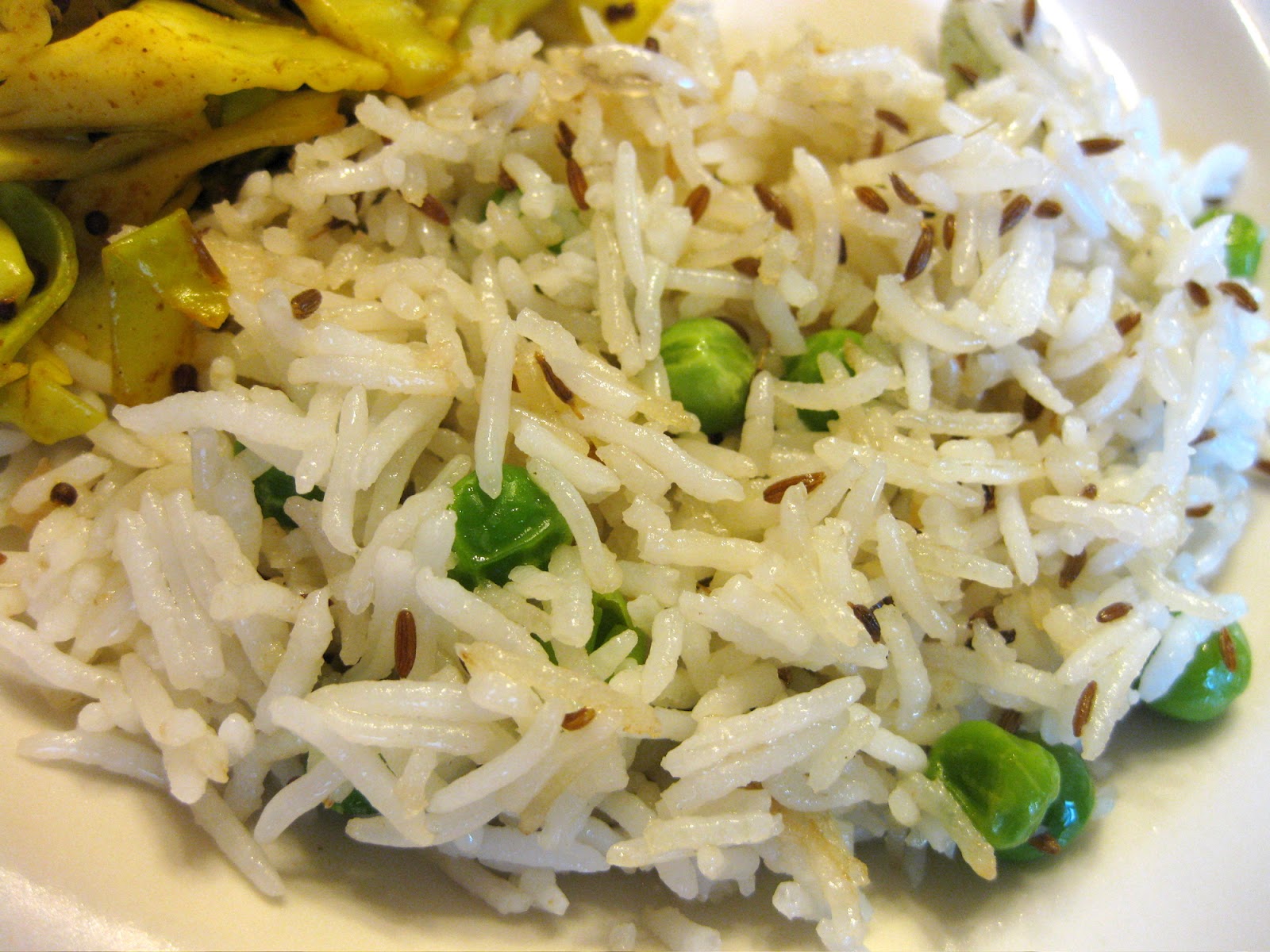 Oishikatta 美味しかった Indian Rice with Cumin & Green Peas