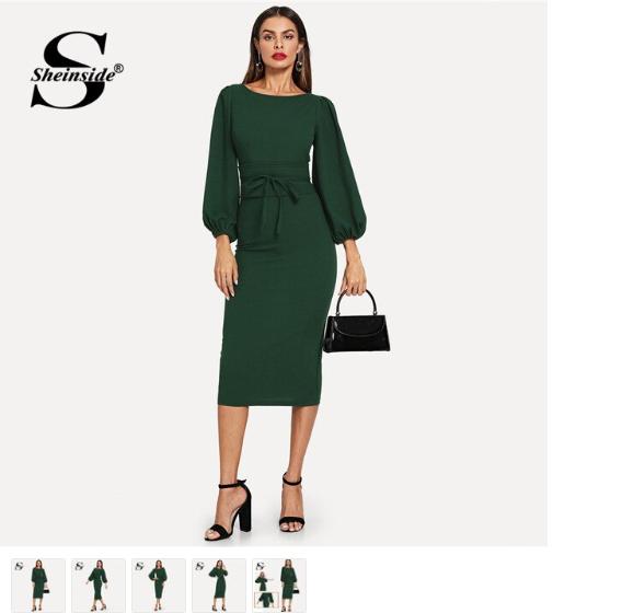 Off Season Sale Meaning - Clearance Clothing Sale - Sheath Dress Midi Length - Mini Dress
