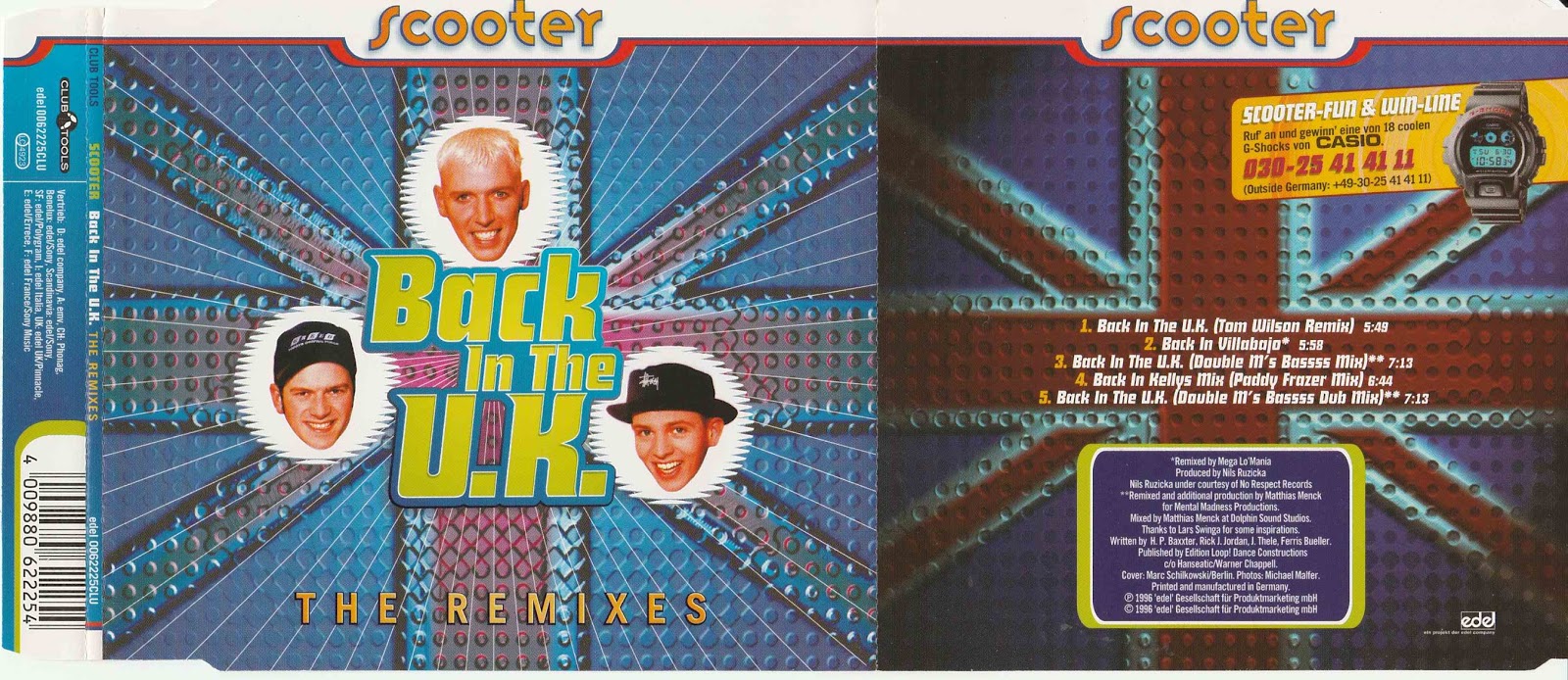 SCOOTER BACK IN THE U.K. The remixes (cds 5 tr) Blog di Stefano