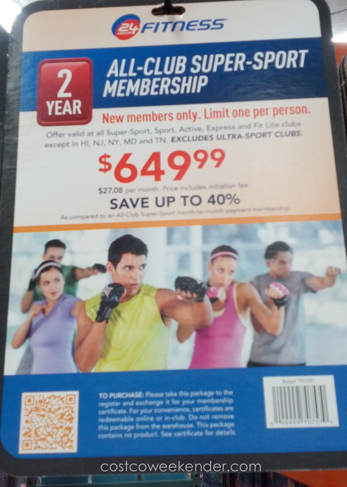  24 Hour Fitness Yearly Membership Price for Beginner