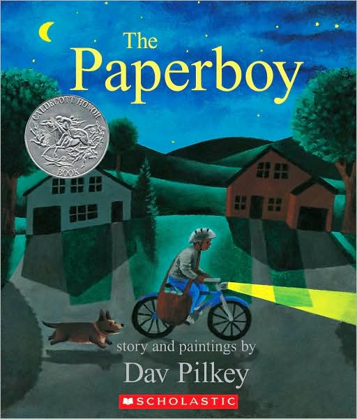 Walking in the Wonderland Children LiteratureThe Paperboy by Dav Pilkey(05)