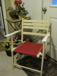 Campy canvas chair *SOLD*