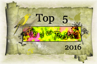 Top 5 with my reef art journal page
