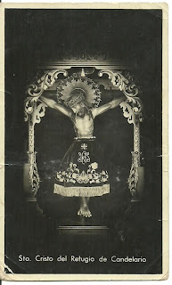 Retrato del Cristo del Refugio antiguo de Candelario Salamanca