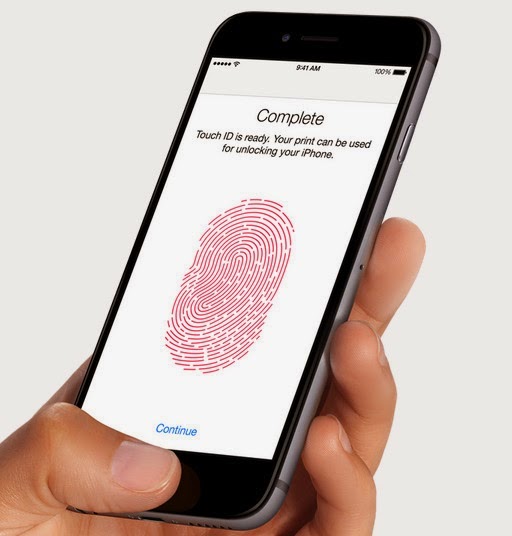 iPhone 6 official photo Touch ID
