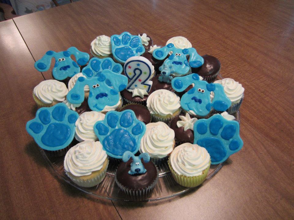 Treats By Christi Blue's Clues Cupcakes