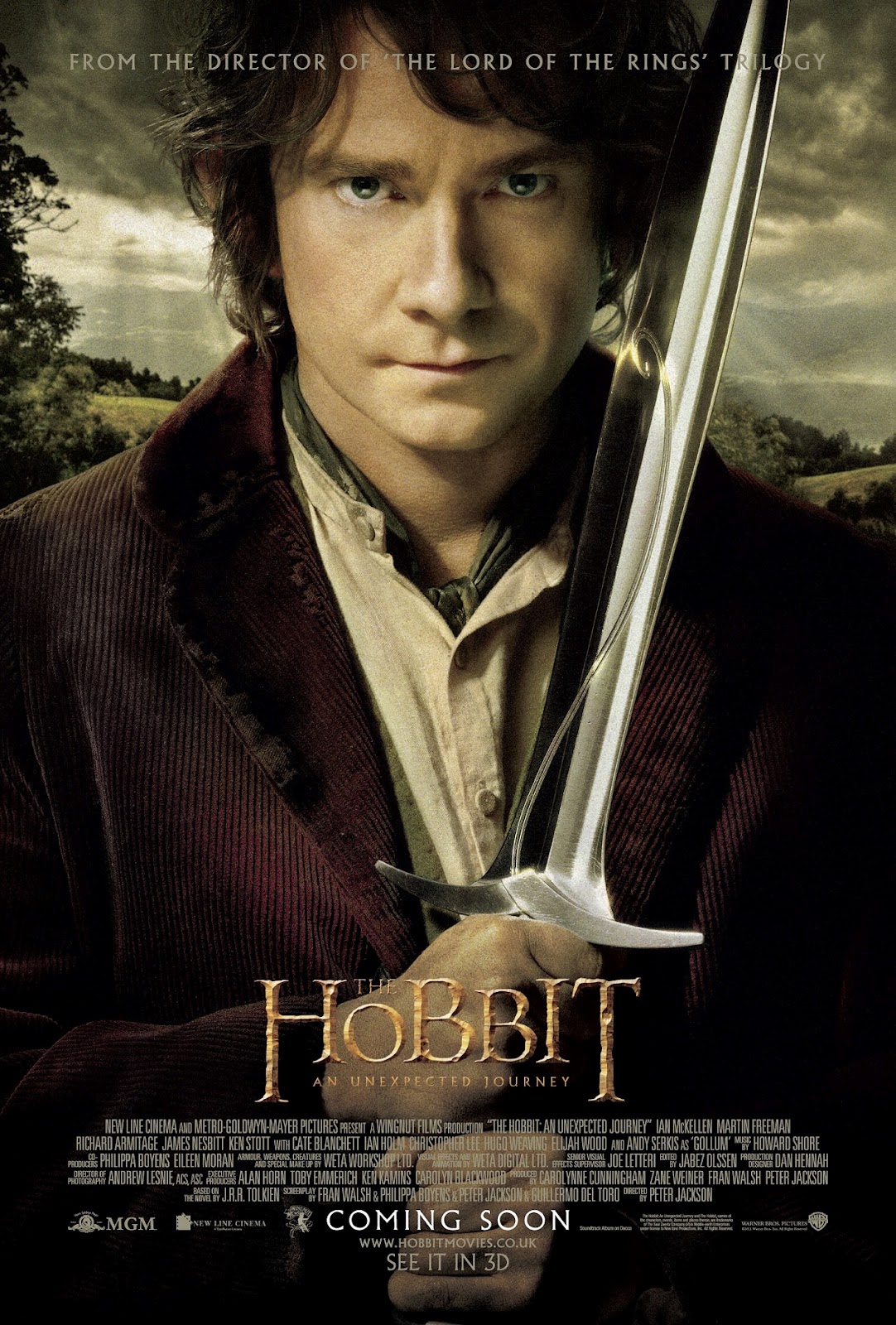 Hobbit Trilogy Poster Affiche Img