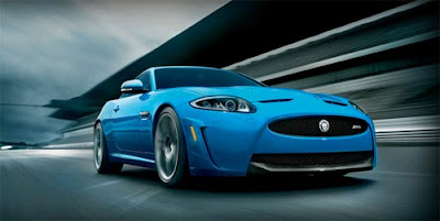 Jaguar XKR-S 2012 Elegant Blue Car