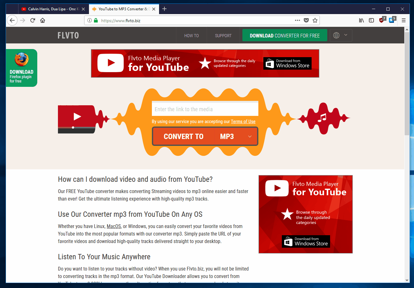 Converteer een YouTube filmpje naar MP3